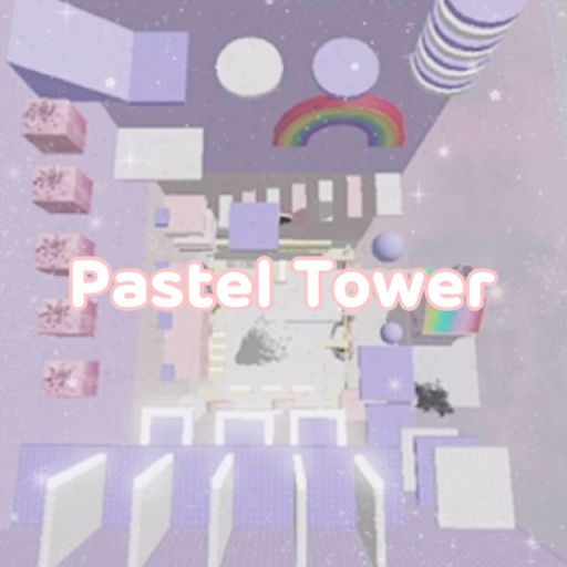 Tower of cotton candy