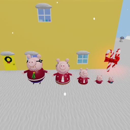 Have Fun With The Family Pig [Christmas!🎄]