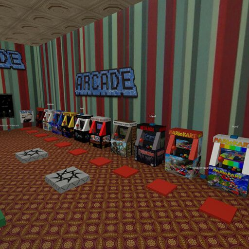 Ultimate Video Game Arcade Obby! (Updated!)