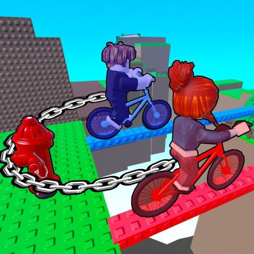 Chained Bikes [2 Player Obby]